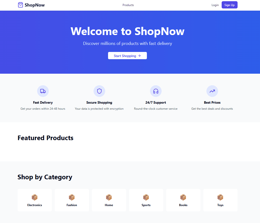 ShopNow project